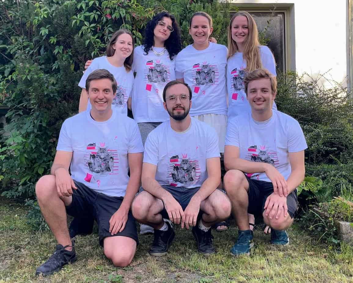 Skupinová fotka zaměstnanců Scholastik